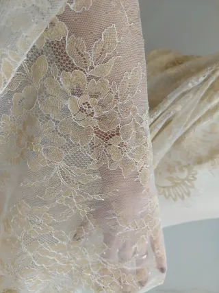 Mantilla de Novia chantilly