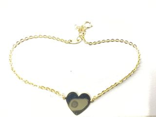 pulsera oro 18k con piedra