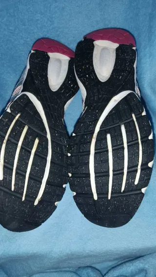 Zapatillas 39 Adidas Gris y Rosa