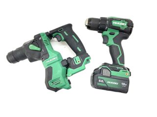 kit herramientas variadas hikoki dh18dpa + dv 18de