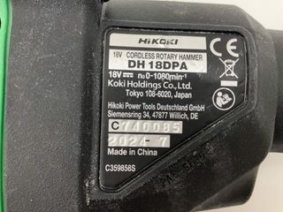 kit herramientas variadas hikoki dh18dpa + dv 18de