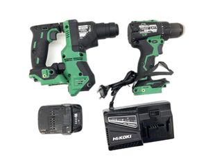 kit herramientas variadas hikoki dh18dpa + dv 18de