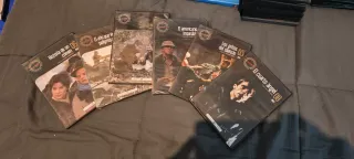 Lote 6 DVDs Cine: Crimen, Drama, Guerra