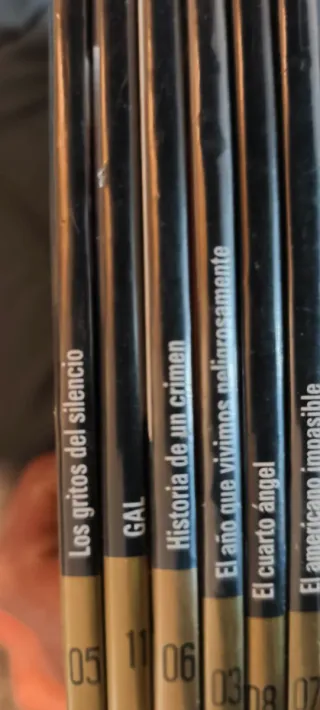 Lote 6 DVDs Cine: Crimen, Drama, Guerra