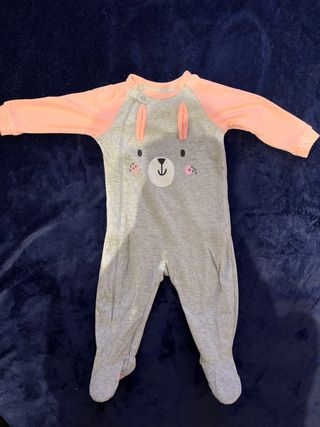 Pelele/Pijama Enterizo Bebé Cremallera