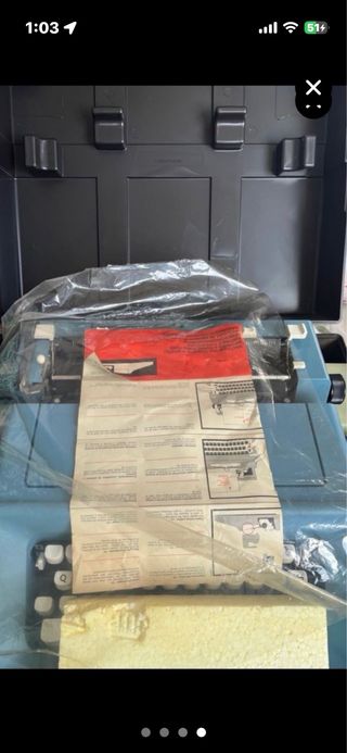 Máquina de escribir Olivetti Studio 46