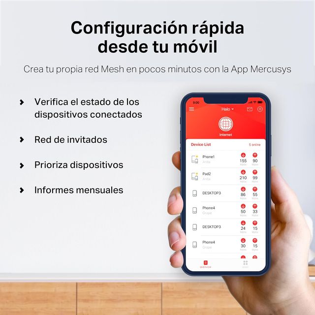 Mercusys Halo H3000X (2-Pack) AX3000 WiFi