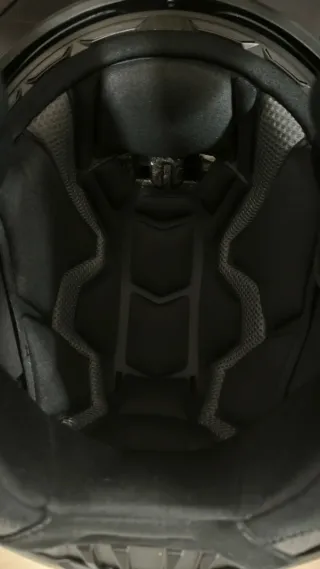 Casco de moto LS2 negro