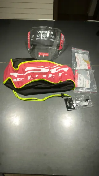 Casco de moto LS2 negro