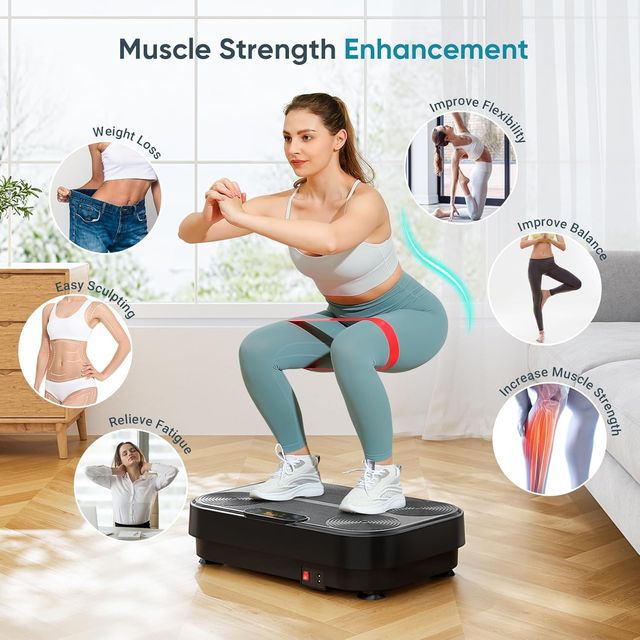 Plataforma Vibración 99 Niveles + Accesorios