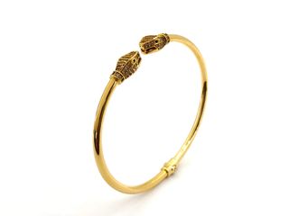pulsera oro 18k con piedra con circonita