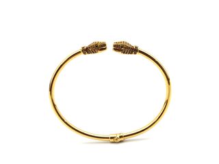 pulsera oro 18k con piedra con circonita