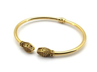 pulsera oro 18k con piedra con circonita