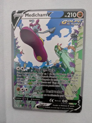 Carta Pokémon Medicham V 210 PS