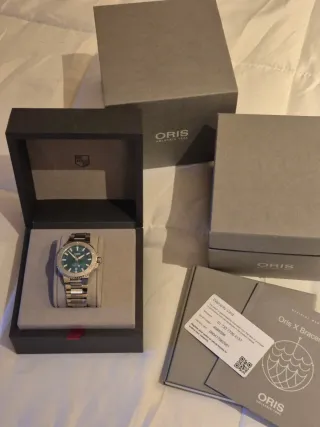 Reloj Oris Aquis Date X Bracenet 43mm