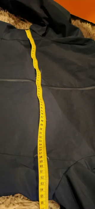 Chaqueta Cortavientos Negra Talla XL