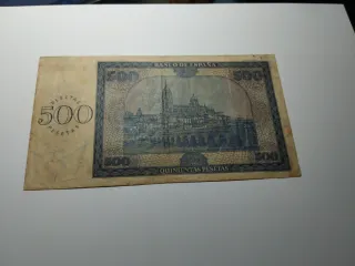 500 Pesetas Burgos 1936 El Banco de España