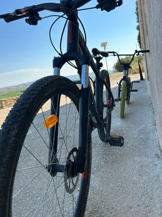 Bicicleta Rockrider Negra
