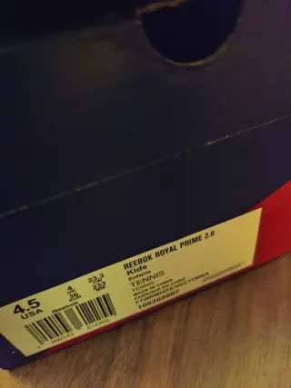 Deportivas Reebok Azul Marino y Blanco