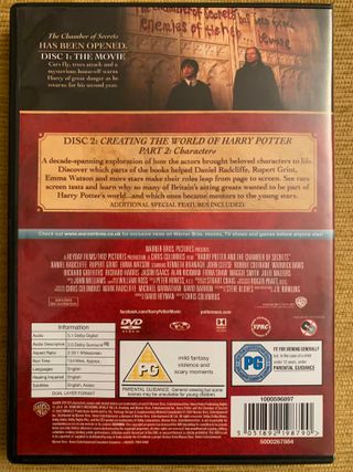 DVD de Harry Potter firmado por Bonnie Wright