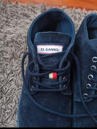 Zapatos Ganso Azul