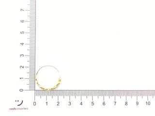 anillo oro 18k con piedra con circonita t. 20 (19,1 mm)