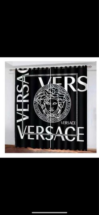 Juego de Cama Versace Negro y Blanco
