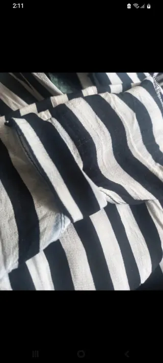 Camisa Zara Woman/ bolsillo contraste [a estrenar]