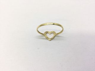 anillo oro 18k con piedra con circonita