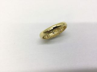 anillo oro 18k con piedra con circonita