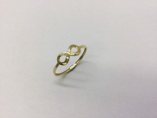 anillo oro 18k con circonita