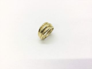 anillo oro 18k con circonita