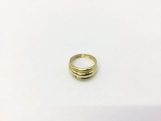 anillo oro 18k con circonita