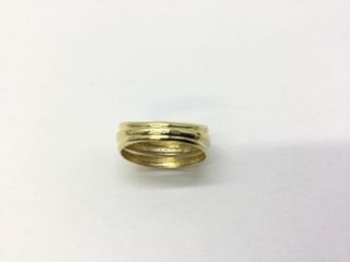 anillo oro 18k con circonita
