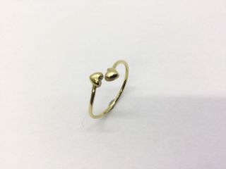 anillo oro 18k con circonita