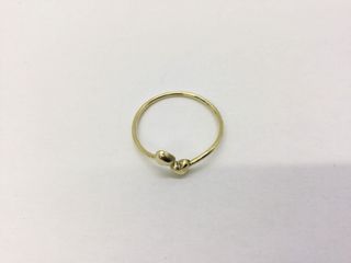 anillo oro 18k con circonita