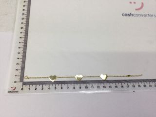 pulsera oro 18k con piedra