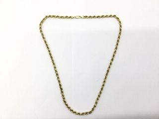 cadena oro 18k 30cm