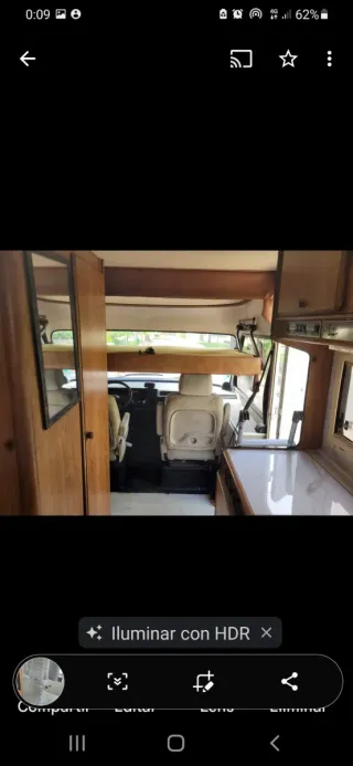 Autocaravana fiat Hymer