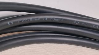 Cable Extensión Carga EV Tipo 1 - 5metros