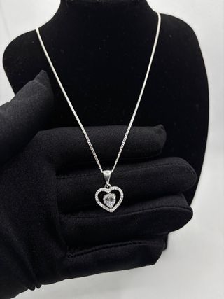 Cadena Plata 925 Corazón