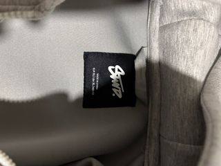 Sudadera con cremallera Pull and Bear gris