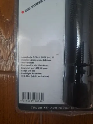 Lanterna FoxOutdoor 5W CREE Q4 LED