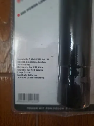 Lanterna FoxOutdoor 5W CREE Q4 LED