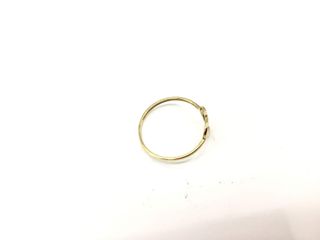 anillo oro 18k con piedra con circonita