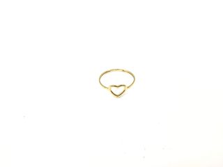anillo oro 18k con piedra con circonita
