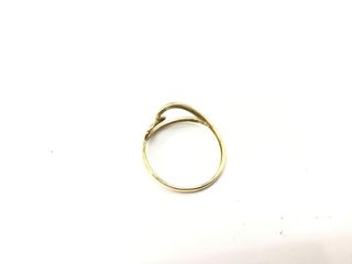 anillo oro 18k con piedra con circonita