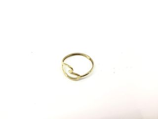 anillo oro 18k con piedra con circonita