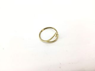anillo oro 18k con piedra con circonita