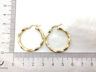 argollas oro 18k